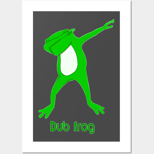 Dub frog Wall Art by Zimart